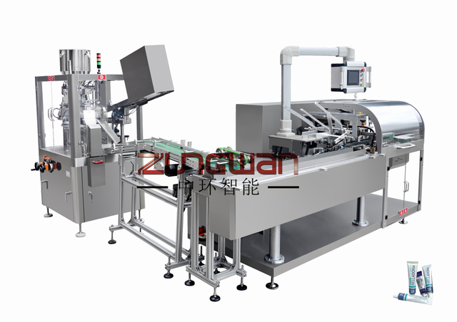 Принцип работы машины для наполнения и запайки туб