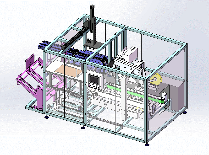 Упаковочная машина для ящиков4